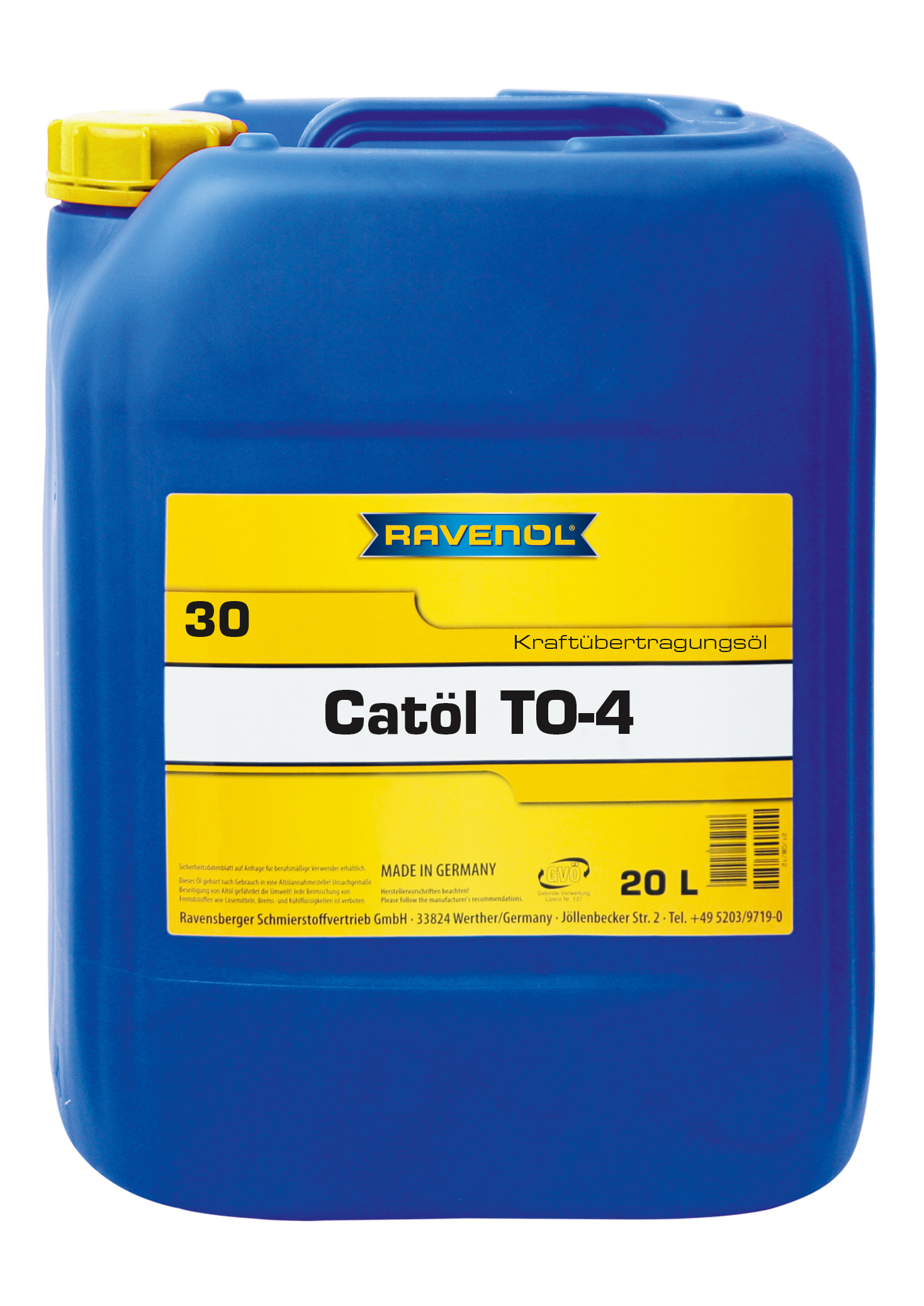 RAVENOL CATOEL TO-4 30 20L