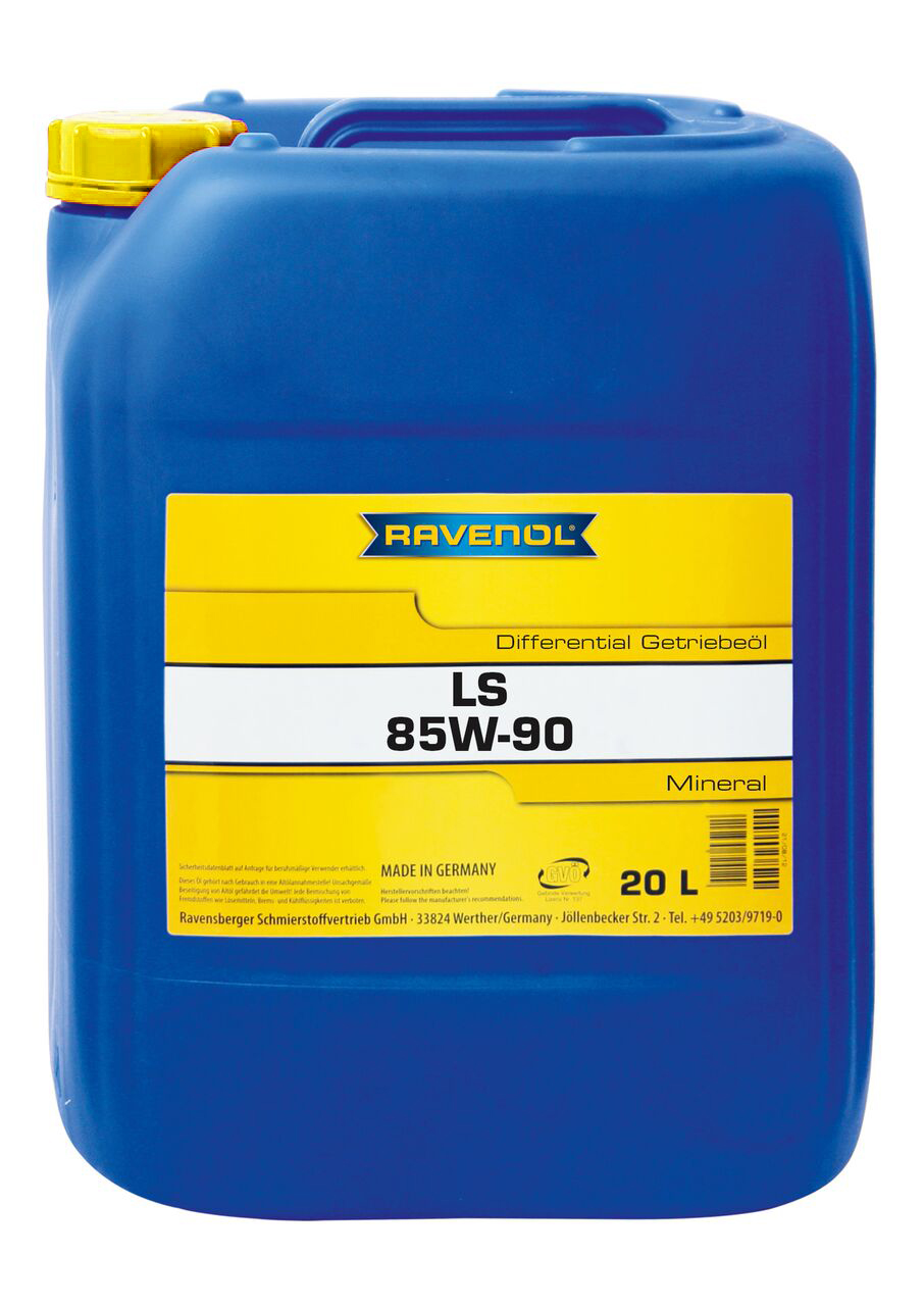 RAVENOL S. HYPOID GETRIEBEOL LS 85W-90 GL-5 20L 