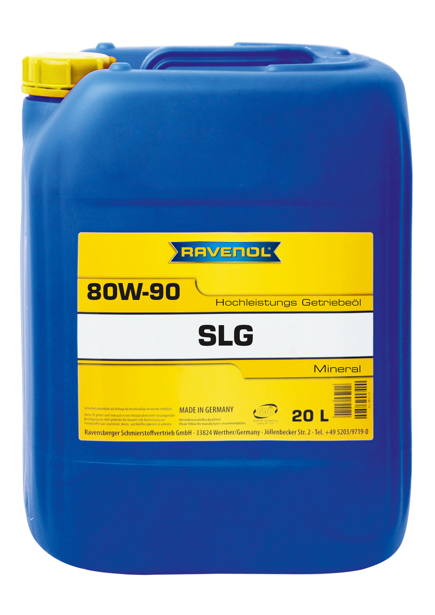 RAVENOL GETRIEBEOEL SLG SAE 80W-90 20L 