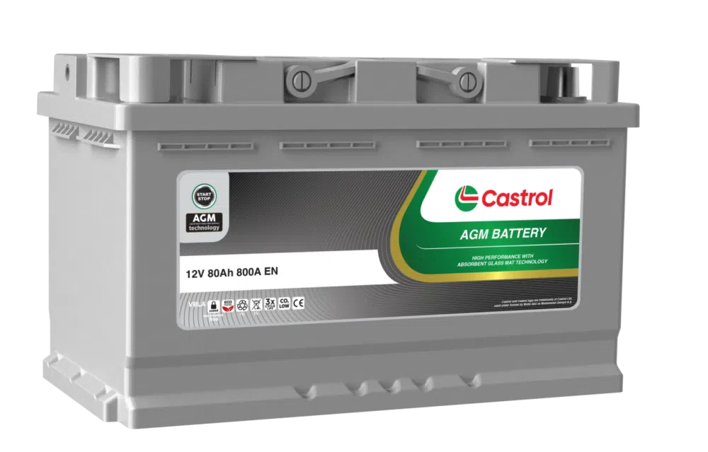 Baterie Castrol AGM 12V/80Ah L4