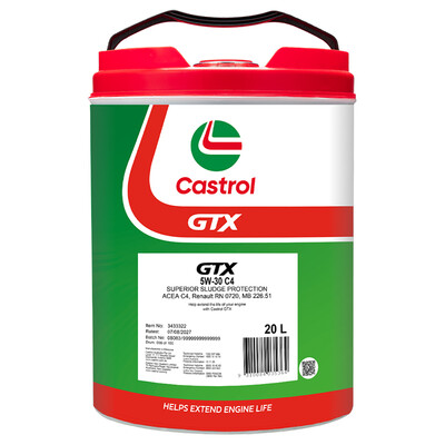 CASTROL GTX 5W-30 C4 - 20l