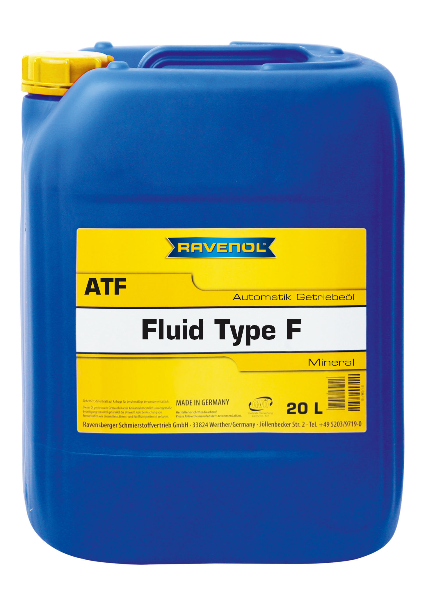 RAVENOL ATF FLUID TYPE F 20L
